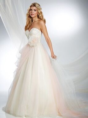 Alfred Angelo Disney Fairytale 245 Disney Aurora Wedding Dress Sample Size 8 NWT